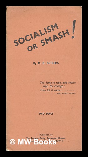 Seller image for Socialism or smash! for sale by MW Books