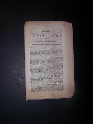 Speech of Hon. John A. Garfield of Ohio on The Confiscation of Property of Rebels