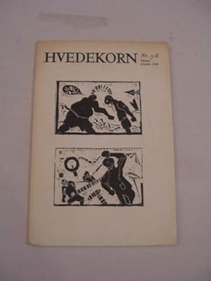 HVEDEKORN , TIDSSKRIFT FOR LITTERATUR OG GRAFIK N° 5-6 OKTOBER-DECEMBR. 1964