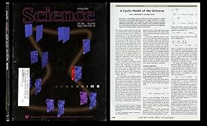 A Cyclic Model of the Universe in Science, 296, 5572, May 24, 2002 [SINGLE ISSUE IN ORIGINAL WRAPS]