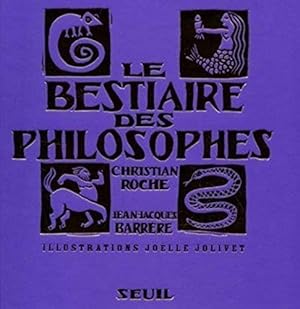 Bild des Verkufers fr Les bestiaire des philosophes zum Verkauf von JLG_livres anciens et modernes