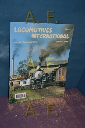 Seller image for Locomotives International, August - September 2002, No. 63 for sale by Antiquarische Fundgrube e.U.