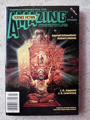 Bild des Verkufers fr Amazing Science Fiction Stories Combined with Fantastic Stories July 1984 zum Verkauf von P Peterson Bookseller