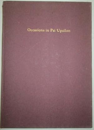 Occasions in Psi Upsilon