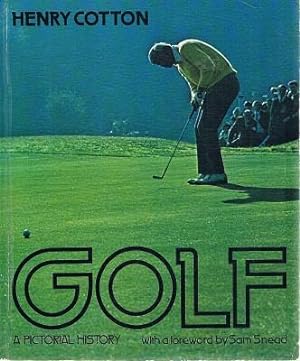 Bild des Verkufers fr Golf: A Pictorial History. zum Verkauf von Marlowes Books and Music