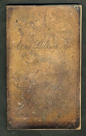 1836 - 1839 Ledger Book Bank of Newburgh NY, of Aaron Belknap [with] check dated 1839