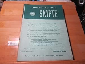 Journal of the SMPTE Volume 69, number 12, december 1960