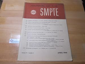 Journal of the SMPTE Volume 75, number 4, april 1966