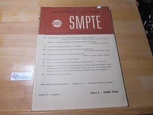 Journal of the SMPTE Volume 75, number 6, June 1966 Part I