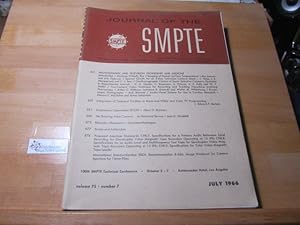Journal of the SMPTE Volume 75, number 7, July 1966