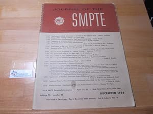 Journal of the SMPTE Volume 75, number 12, december 1966