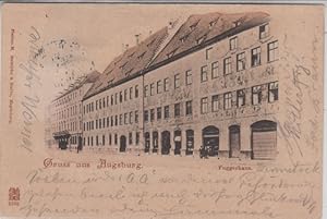 AK Gruss aus Augsburg. Fuggerhaus.