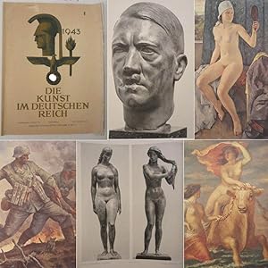 Seller image for Die Kunst im Deutschen Reich. 7.Jahrgang, Folge 7 / 8 Juli / August 1943 , Doppelheft Ausgabe A * G r o  e D e u t s c h e K u n s t a u s s t e l l u n g M  n c h e n for sale by Galerie fr gegenstndliche Kunst