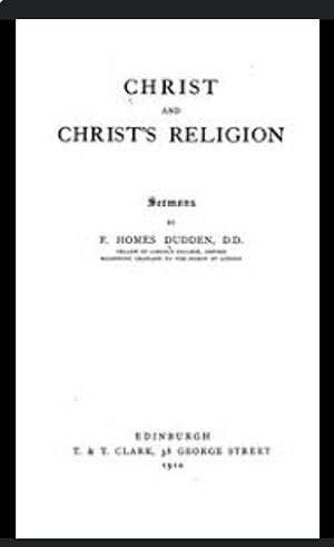 Bild des Verkufers fr Christ And Christ's Religion (1910) zum Verkauf von Shore Books