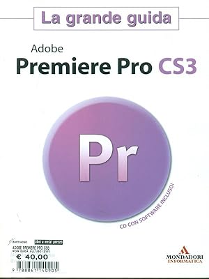 Bild des Verkufers fr Adobe Premiere Pro Cs3 + CD zum Verkauf von Librodifaccia