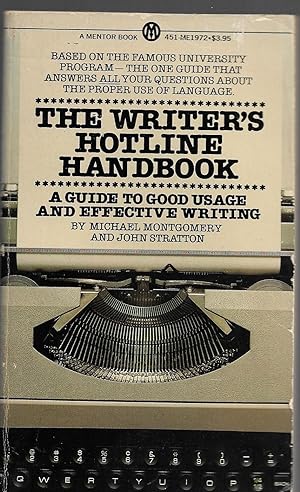 Seller image for The Writer's Hotline Handbook for sale by Neville Wade