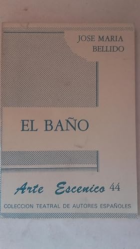 Seller image for El bao for sale by Librera Ofisierra