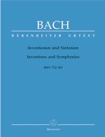Seller image for Inventionen und Sinfonien BWV 772-801 for sale by CONTINUO Noten-Buch-Versand