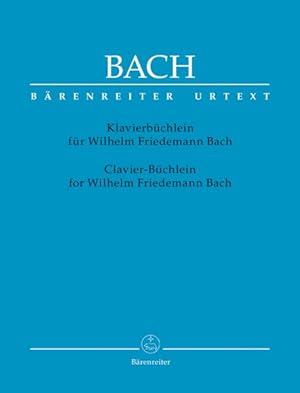 Bild des Verkufers fr Klavierbchlein fr Wilhelm Friedemann Bach zum Verkauf von CONTINUO Noten-Buch-Versand