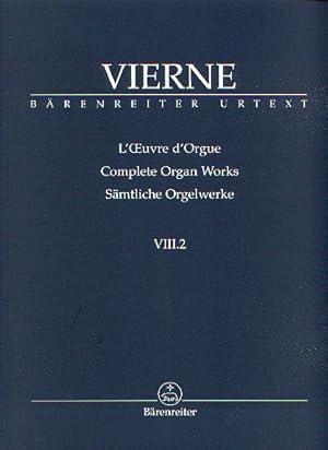 Immagine del venditore per Smtliche Orgelwerke, Band VIII.2 venduto da CONTINUO Noten-Buch-Versand