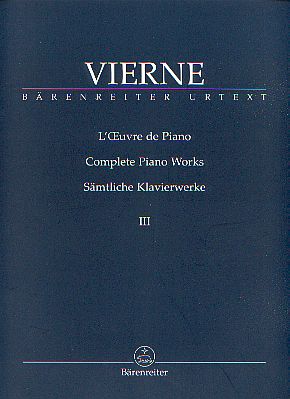 Immagine del venditore per Smtliche Klavierwerke III venduto da CONTINUO Noten-Buch-Versand