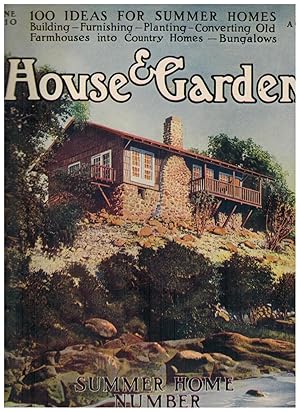 HOUSE & GARDEN. SUMMER HOME NUMBER. June 1910