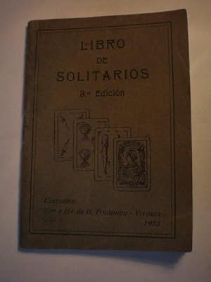 Seller image for Libro de solitarios for sale by Librera Antonio Azorn