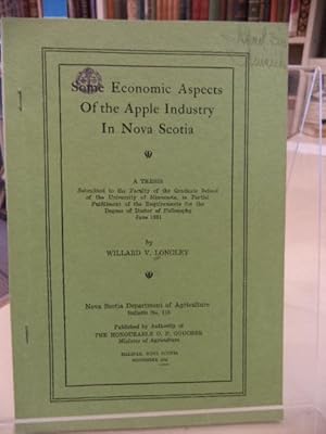 Some Economic Aspects of the Apple Industry in Nova Scotia