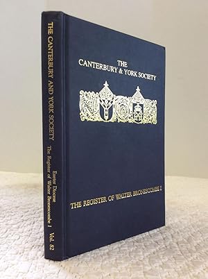 Imagen del vendedor de THE REGISTER OF WALTER BRONESCOMBE: Bishop of Exeter 1258-1280, Volume I. a la venta por Kubik Fine Books Ltd., ABAA