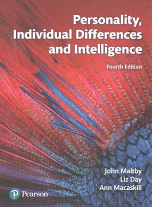 Immagine del venditore per Personality, Individual Differences and Intelligence venduto da GreatBookPrices