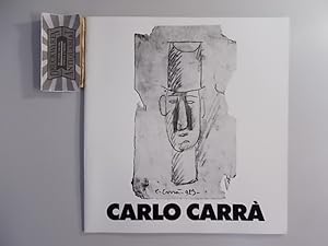 Bild des Verkufers fr Carlo Carra 1881-1966. Zeichnungen und Grafik. 98. Ausstellung. zum Verkauf von Druckwaren Antiquariat