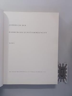 Imagen del vendedor de Jahrbuch der Hamburger Kunstsammlungen - Band 8. a la venta por Druckwaren Antiquariat