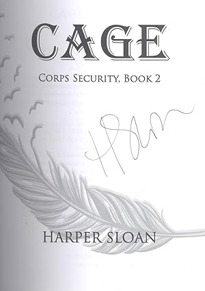 Image du vendeur pour Cage : a novel [Corps security ; book 2] mis en vente par Joseph Valles - Books