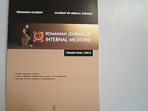 Seller image for Romanian Journal of Internal Medicine. Volume 52, No. 3, 2014. Academy of Medical Sciences. Gender specific medicine, Factors affecting colonoscopy comfort and compliance. for sale by Antiquariat Bookfarm
