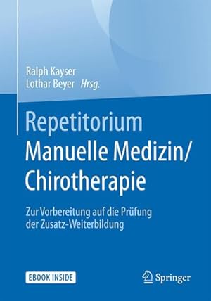 Imagen del vendedor de Repetitorium Manuelle Medizin/Chirotherapie a la venta por Rheinberg-Buch Andreas Meier eK