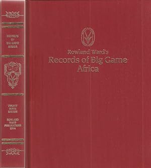 Image du vendeur pour ROWLAND WARD'S RECORDS OF BIG GAME: XXIX EDITION (AFRICA). mis en vente par Coch-y-Bonddu Books Ltd