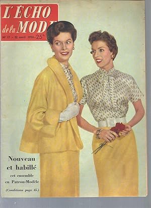 L'écho de la mode - N°17 (22 avril 1956)