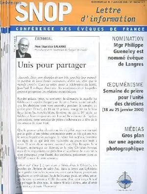Bild des Verkufers fr SNOP - LOT DE 9 REVUES : N1064 A 1069,1077 N1103,1126. zum Verkauf von Le-Livre