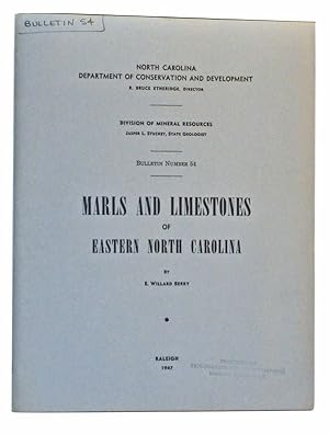 Marls and Limestones of Eastern North Carolina; Division of Mineral Resources Bulletin Number 54