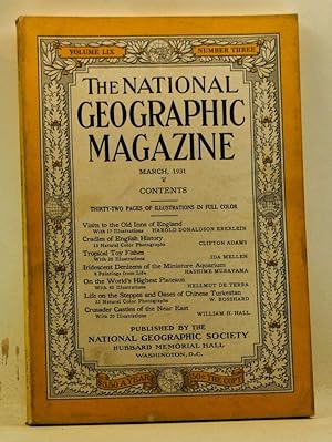 Imagen del vendedor de The National Geographic Magazine, Volume 59, Number 3 (March 1931) a la venta por Cat's Cradle Books