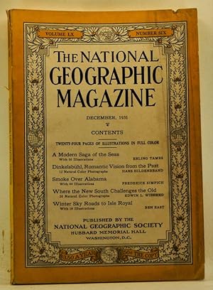 Imagen del vendedor de The National Geographic Magazine, Volume 60, Number 6 (December 1931) a la venta por Cat's Cradle Books
