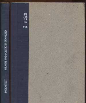 Immagine del venditore per Sprache und Politik in Indonesien: Entwicklung und Funktionen einer neuen Nationalsprache (German language edition) venduto da Cat's Cradle Books