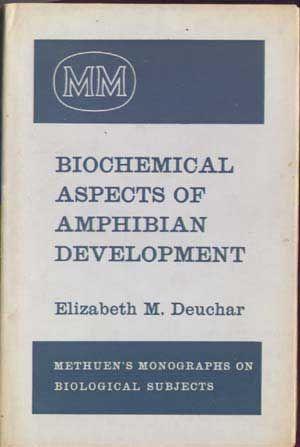 Immagine del venditore per Biochemical Aspects of Amphibian Development (Methuen's Monographs on Biological Subjects) venduto da Cat's Cradle Books