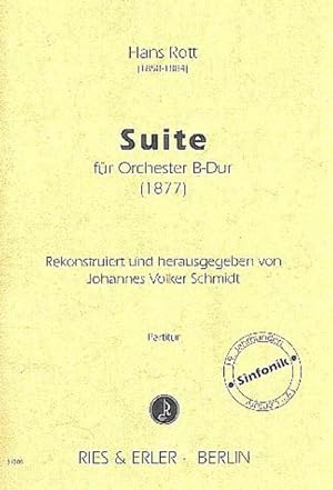 Bild des Verkufers fr Suite B-Durfr Orchester : Partitur zum Verkauf von AHA-BUCH GmbH