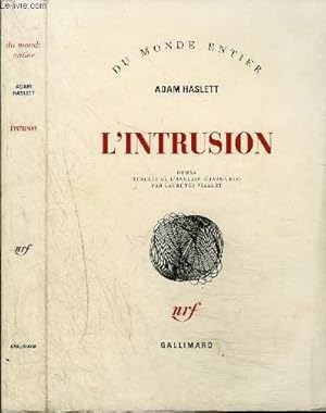 Bild des Verkufers fr L'INTRUSION zum Verkauf von Le-Livre