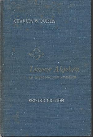 Immagine del venditore per Linear algebra;: An introductory approach venduto da Lavendier Books