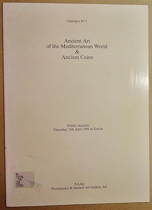 Ancient Art of the Mediterranean World & Ancient Coins: Public Auction. Thursday, 11 April 1991 [...