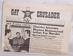 Imagen del vendedor de Gay Crusader: no. 40, February 1977 a la venta por Bolerium Books Inc.