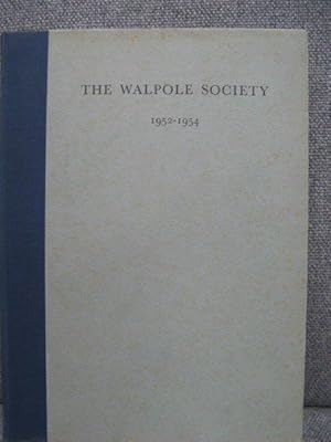 Immagine del venditore per The Walpole Society: Vol. XXXIV: 1952-1954 venduto da PsychoBabel & Skoob Books