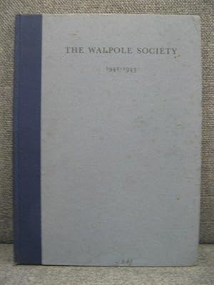 Bild des Verkufers fr The Walpole Society: Vol. XXXI: 1942-1943 zum Verkauf von PsychoBabel & Skoob Books